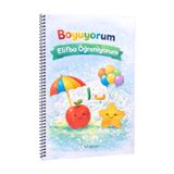 kitapsev Boyuyorum Elifba Öğreniyorum Boyama Kitabı