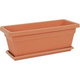 Kıtay Group Kemer Bahçe Saksı Kiremit Rengi 70lt 88.6x37x32.7
