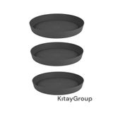 KıtayGroup Nergiz Saksı Tabağı 3 Adet Yt06