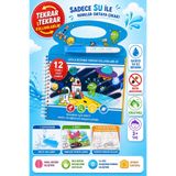 Kitchen Beauty Çocuklar İçin Sihirli Su Boyama Kitabı Kitabı Çizim Defteri Kalem Hediyeli -Aktivite Oyuncak Seti
