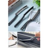 Kitchen Beauty Çok Amaçlı Multi İnce Temizlik Fırçası Derz Arası Banyo Mutfak Lavabo Detay Temizleme Fırçası 1 ADET