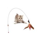 Kitchen Beauty Kedi Oyun Oltası 90 Cm Renkli Tüylü Kedi Oyuncağı