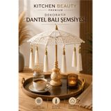 Kitchen Beauty Masaüstü Dantelli Dekoratif Sunum Bali Şemsiyesi Pinterest Dekor Şemsiye