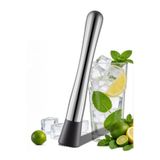 Kitchen Beauty Paslanmaz Çelik 21cm Mojito Bar Kokteyl Tokmağı Meyve ve Buz Ezici Bar Tipi Mojito Şeker Ezme