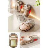Kitchen Beauty Taşınabilir Sabun Kutusu Plastik Katı Sabunluk Pratik Kapaklı Seyahat Sabunluk Banyo Sabun Kabı