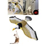 Kitchen Beauty Uçan Kartal Kedi Oyuncağı Sesli Hareketli Işıklı Sabitlenebilir İnteraktif Kuş Kedi Oyuncağı