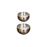 Kitchen Design Lab 16 cm - 18 cm 18/10 (304) Paslanmaz Çelik Cidarlı Çırpma ve Karıştırma Kapları