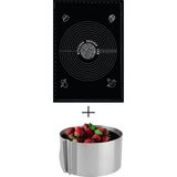 Kitchen Design Lab 2'li Set Siyah 45X65 cm Silikon Hamur Açma Matı ve Yuvarlak Ayarlı Pasta Kalıbı Seti - Antrasit