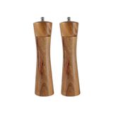 Kitchen Design Lab Akasya Komple Ahşap Gövdeli Tuz Karabiber Değirmeni Baharat Öğütücüsü 21 CM - 2 Adet - 396