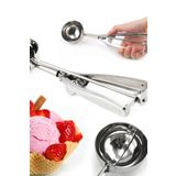 Kitchen Design Lab Çelik Lüx Top Şeklinde Dondurma Kaşığı
