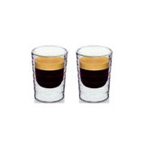 Kitchen Design Lab Espresso Fincanı, 160 ml, Cam, 2 Adet