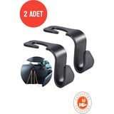 Kitchen Dream 2 Adet Pratik Araba Koltuk Arkası Askı Araç İçi Elbise Poşet Çok Amaçlı Askı