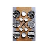 Kitchen Life 12 Parça 6 Kişilik Lüx Kahvaltı Takımı Renkli Desenli Seramik Set