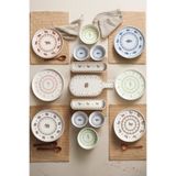 Kitchen Life 15 Parça 6 Kişilik Premium Anatolian Kahvaltı Takımı Kahvaltılık Sunum Seti Stackable Tabak Seti
