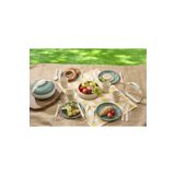 Kitchen Life 21 Parça 4 Kişilik Kamp Ve Piknik Seti-çatal,kaşık,bıçak,bardak Açık Hava Sofra Seti