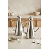 Kitchen Life 2'li Paslanmaz Çelik Cam Karaf Yağlık Sirkelik-Sürahi Sunum Şişesi 1000 ml