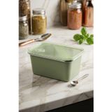 Kitchen Life 2'Li Stainless Paslanmaz Çelik Vakumlu Saklama Kabı,Fırın Ve Kek Kabı 1,65Lt Yemek Kabı Sefer Tası