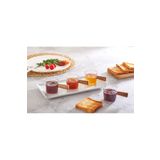 Kitchen Life 4 Adet Ahşap Saplı Mıka Reçellik Sosluk Kahvaltı Seti - 80 ml