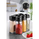 Kitchen Life 6 Adet 245 ml Büyük Boy Cam Baharatlık Seti