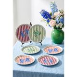 Kitchen Life 6'lı Özel Tasarım 20 cm Le Rêve Éveillé Pasta Tabak Seti-Tatlı Tabağı Seti Stackable - Çok Renkli