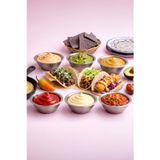 Kitchen Life 6'lı Stainles Steel Reçellik Sosluk Kahvaltılık Paslanmaz çelik Sunum Seti
