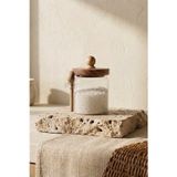 Kitchen Life Akasya Kaşıklı Vakumlu Cam Kavanoz Baharatlık 450 ml