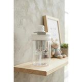 Kitchen Life Askılı Pipetli Sızdırmaz Meyve Hazneli Detoks Suluk 600 ml - Beyaz