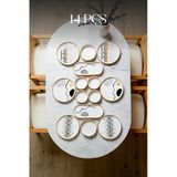 Kitchen Life Axial Stackable Kahvaltı Takımı - Lüx Kahvaltılık Sunum Seti Tabağı