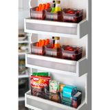 Kitchen Life Büyük Boy 12'li Çok Amaçlı Buzdolabı Kapak Içi Düzenleyici Kutu -Çok Amaçlı Organizer 0,95ML