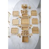 Kitchen Life Full Set Bambu 67 Parça 6 Kişilik Kahvaltı Takımı - Full Çeyiz Seti
