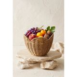 Kitchen Life Hasır Görünümlü Sepet Ekmek Meyve Çok Amaçlı Sepet
