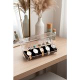 Kitchen Life Kapaklı Şeffaf Saat Ve Takı Organizeri