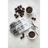 Kitchen Life Kiraz Kalıp Silikon Kek Ve Kurabiye Kalıp Seti Çok Amaçlı Pişirme Kalıbı Grı