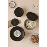 Kitchen Life Paslanmaz Çelik Profesyonelia 9 Parça Rendeli Karıştırma Kabı ve Saklama Kabı - Çırpıcı Kase