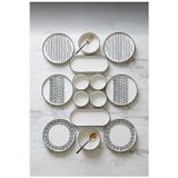 Kitchen Life Sio Savior Stackable Kahvaltı Takımı - Lüx Kahvaltılık Sunum Seti Tabağı