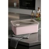 Kitchen Life Stainless Paslanmaz Çelik Vakumlu Saklama Kabı,Fırın Ve Kek Kabı 4 Lt Yemek Kabı Sefer Tası
