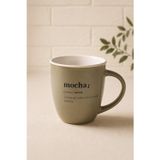 Kitchen Life Stoneware Mocha Kupası 370 Ml