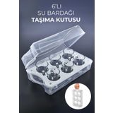 Kitchen Life Su Bardağı Taşıma Kabı Piknik Kamp Bardak Saklama Kutusu - Taşıma Organizeri