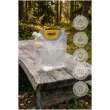 Kitchen Life Taşınabilir,Katlanabilir,Sızdırmaz Gıda Saklama Çantası Musluklu Su Bidonu 2 LT