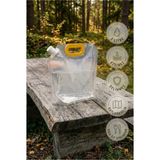 Kitchen Life Taşınabilir,Katlanabilir,Sızdırmaz Gıda Saklama Çantası Musluklu Su Bidonu 2 LT
