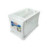 Kitchen Line 2 Katlı Bulaşık Sepeti, Tabaklık Bulaşıklık, Tezgah Üstü Toparlayıcı Mutfak Organizeri