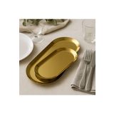 Kitchen Line METAL SUNUM-İKRAM TABAĞI PASLANMAZ ÇELİK 2LI SET