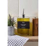 Kitchen Line Molivet Gümüş Kapak Cam Yağdanlık Sosluk Sirkelik 500 Ml Sticker Hediyeli