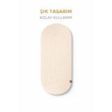Kitchen Line Oval Hasır Runner 30X80 Cm | Şık Dekoratif Masa Örtüsü & Sofra Düzeni