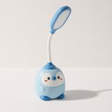 Kitchen Line Pengulight LED Masa Lambası – Sevimli Penguen Tasarım, Ayarlanabilir Başlık, Göz Yormayan Işık - Mavi