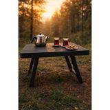Kitchen Line Portatif Plastik Katlanabilir Sehpa Kamp Piknik Masası - Siyah