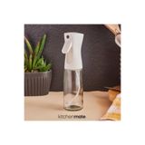 Kitchen Line Sprey Yağdanlık Sıvı Yağ Spreyi Yağlık Air Fryer Da Yağ Tasarruf Edin Zeytinyağı Için Beyaz 300ML