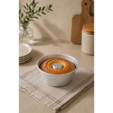 Kitchen Way Alüminyum Borulu Kek Kalıbı Dayanıklı Ortası Silindir Kek 900ML Pasta Kalıbı KW-3362