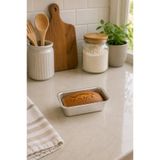 Kitchen Way Alüminyum Kek Kalıbı Dayanıklı Mini Baton Pasta Ekmek Kalıbı 175ML KW-3357