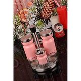 Kitchen World DK-092 Metal Döner Standlı Çelik Kaplama Yağlık Sirkelik Takımı